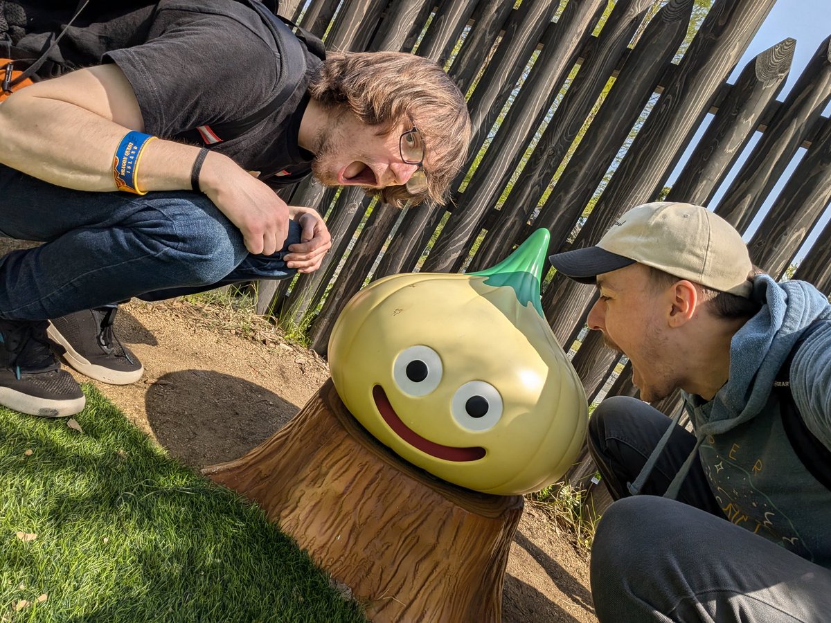 NauticalGoat's tweet photo. Living my best life. 
#DragonQuestIsland #Awajishima #nijigennomori #DragonQuest https://t.co/xrg4aOYJAk
