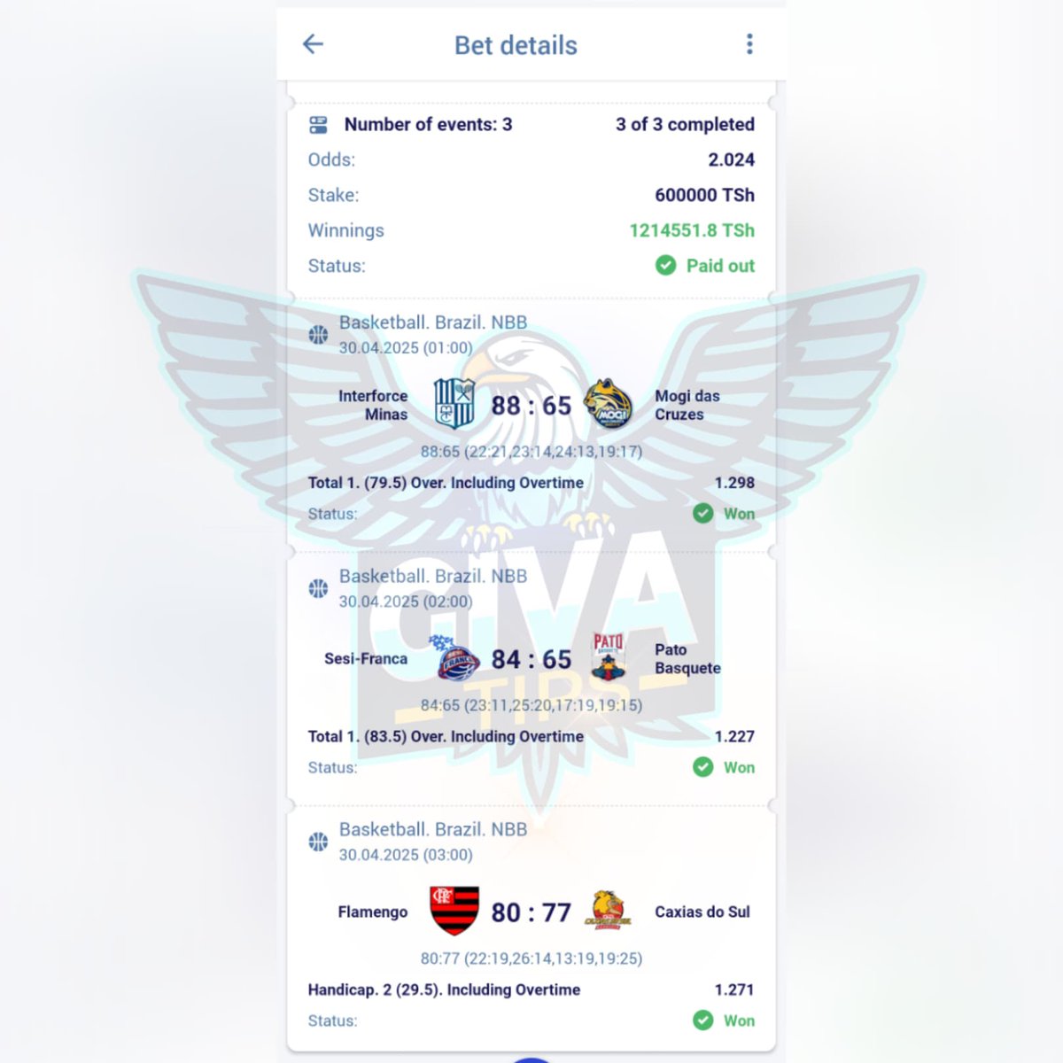 giva_tips's tweet image. GIVATIPS DELIVERED 💥💥
✅✅✅✅✅✅✅✅✅✅

1.2 MILLION WON✅🔥💥

📌Jisajili Paripesa Ushinde Nami

Tumia Link hii Hapa Kujisajili 👇🏾

🔹 cutt.ly/GivaParipesa

Promocode: GIVATIPS

Free Telegram Channel 👇

📌 t.me/GivaTelegram

REPOST ✅