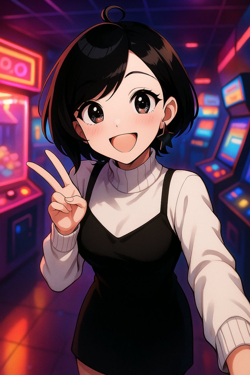 Pokka_AIAI's tweet photo. Hehe~ come and play at my Arcade Hub! (｡•̀ᴗ-)✧
It’s still a work in progress, but I’ll keep improving it little by little~
Your clicks and giggles mean the world to me!
Let’s grow this digital playground together~
https://t.co/E9dJpad4tE
(*≧▽≦)つ🎮✨

#TotallyPokka #BNBChain