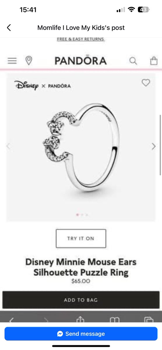 WishesWDW's tweet photo. facebookグループで見つけたんやけど、このリングセット天才すぎんか💍🎀🐭❤️
私の婚約指輪🍐型なのよ…真ん中のラウンドのまで買う？？？ https://t.co/2mnErTBnr1