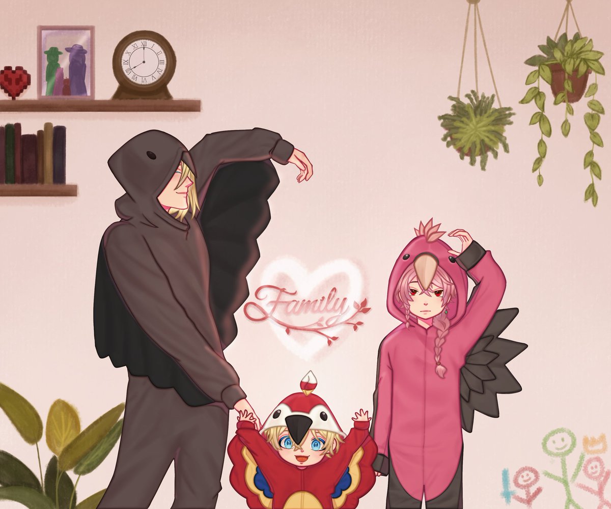 ✧ Family photo ✧
(Redoing it.. because of the quality..)

[ #turtletrio #technobladefanart #technofanart #tommyinnitfanart #tommyfanart #philzafanart]