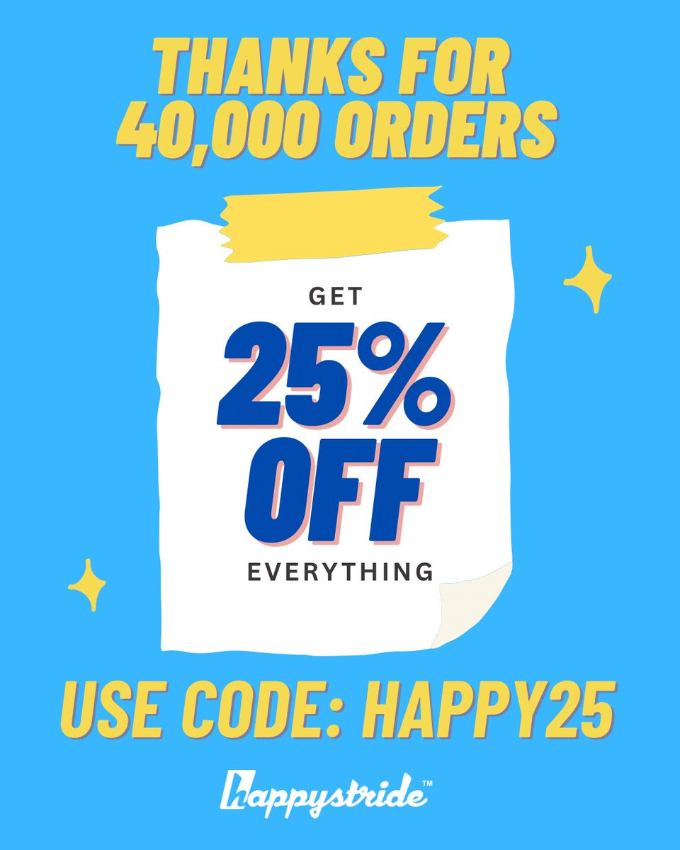 happystride™ tweet media