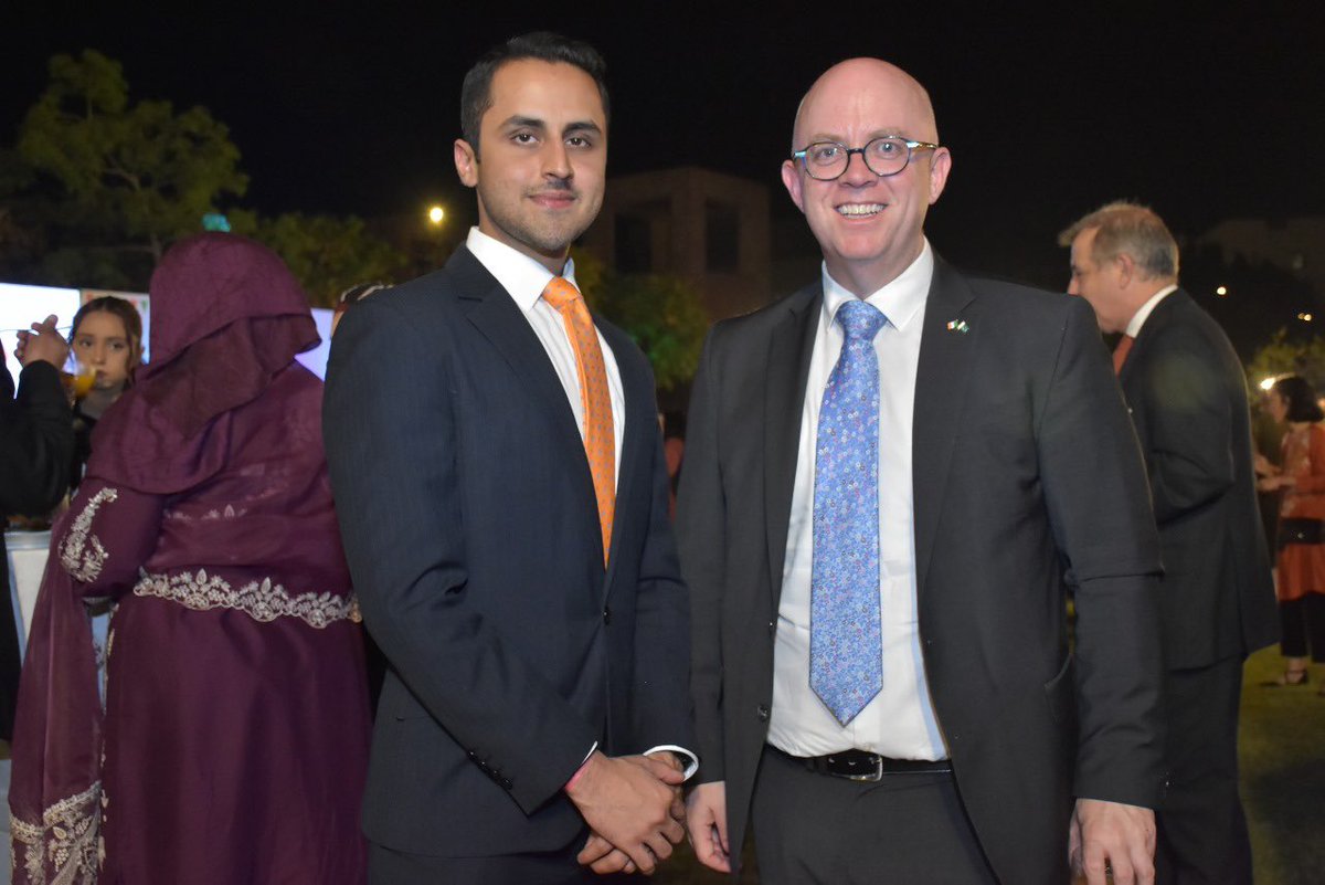 Abdullah Gauhar Malik (@abdullaobserver) on Twitter photo 🧷 Deligted to have been a part of the Kings Day celebration by the Embassy of Netherlands in Pakistan on the invitation of Henny de Vries , Ambassador of the Kingdom of Netherlands in Pakistan.
#Netherlands #Pakistan
<a href="/HennyFdeVries/">NL Ambassador in Pakistan</a> <a href="/NLinPakistan/">NLinPakistan 🇳🇱 🇵🇰</a> 🧷 Deligted to have been a part of the Kings Day celebration by the Embassy of Netherlands in Pakistan on the invitation of Henny de Vries , Ambassador of the Kingdom of Netherlands in Pakistan.
#Netherlands #Pakistan
<a href="/HennyFdeVries/">NL Ambassador in Pakistan</a> <a href="/NLinPakistan/">NLinPakistan 🇳🇱 🇵🇰</a>