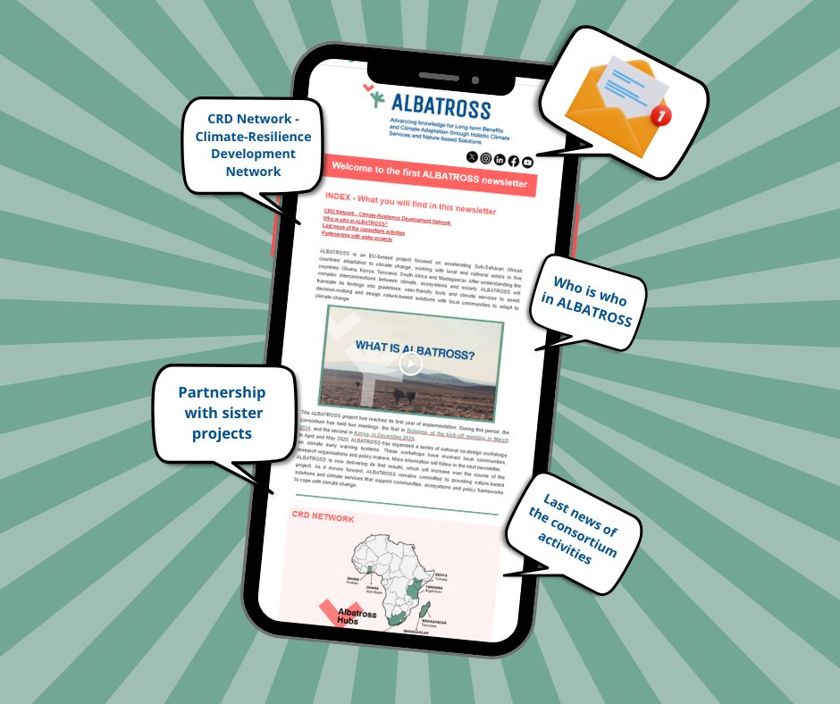 Albatross_eu (@albatross_eu) on Twitter photo 📩 ALBATROSS'S FIRST #NEWSLETTER IS OUT ❗
What can you find in this issue?
✔ General information
✔ CRD Network
✔ Who is who
✔ Consortium activities
✔ Partnership with sister projects
Read and subscribe to our newsletter 👉🔗albatross-project.eu/newsroom/newsl…
<a href="/HorizonEU/">Horizon Europe 🇪🇺</a> #ALBATROSS 📩 ALBATROSS'S FIRST #NEWSLETTER IS OUT ❗
What can you find in this issue?
✔ General information
✔ CRD Network
✔ Who is who
✔ Consortium activities
✔ Partnership with sister projects
Read and subscribe to our newsletter 👉🔗albatross-project.eu/newsroom/newsl…
<a href="/HorizonEU/">Horizon Europe 🇪🇺</a> #ALBATROSS