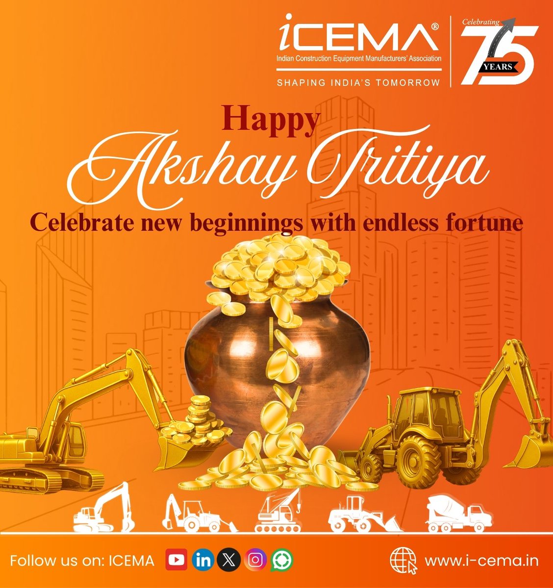 Celebrate Akshaya Tritiya with a heart full of gratitude and a future full of abundance.