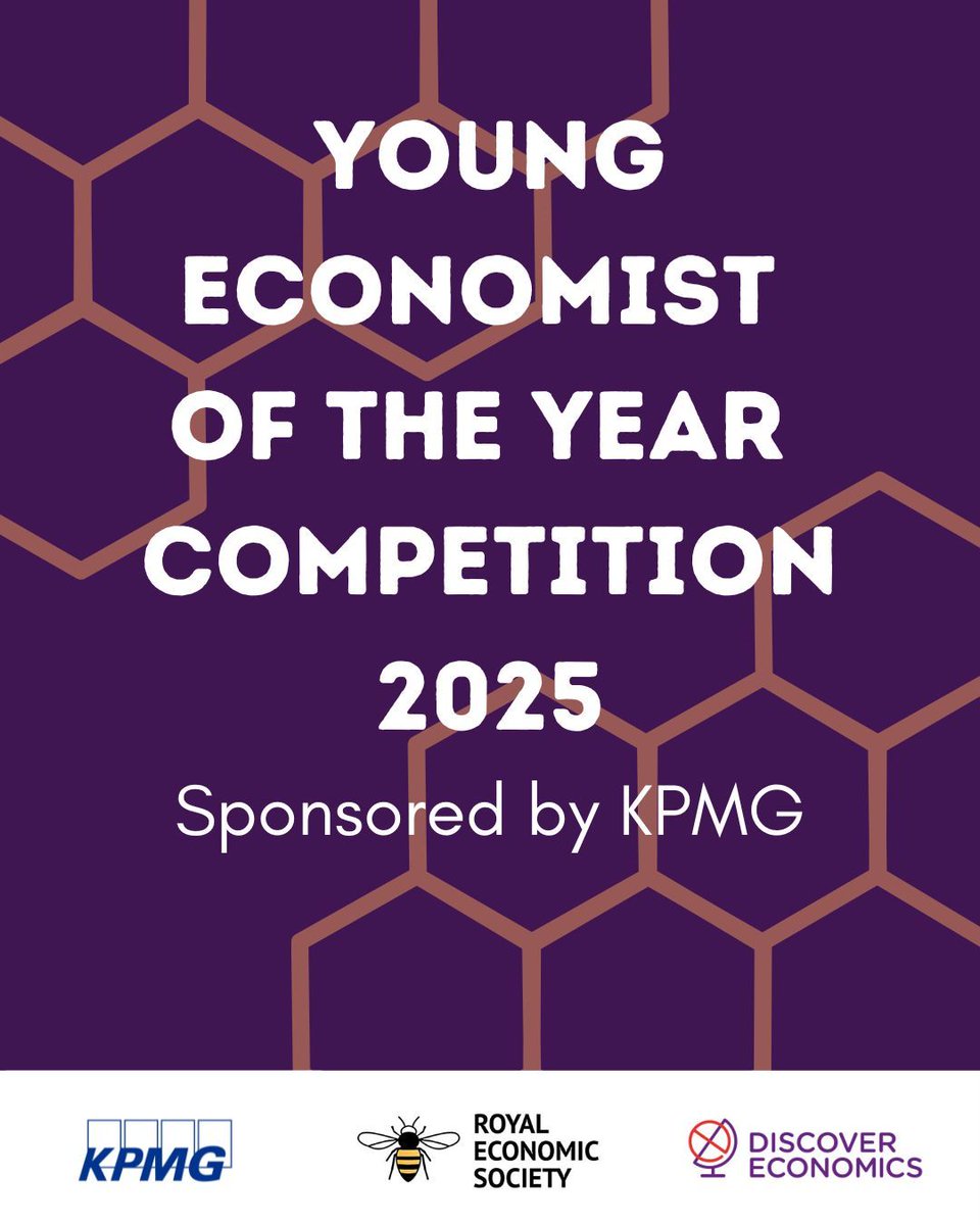 Our #YoungEconomistoftheYear competition, sponsored by @KPMGUK, is back!

Who? Y10 - Y13 students (or equivalent), no need to study econ
When? Closes 29th June
Why? Learn more about econ, have amazing experiences get published in the FT!

Find out more 👉  buff.ly/0VKVsO5
