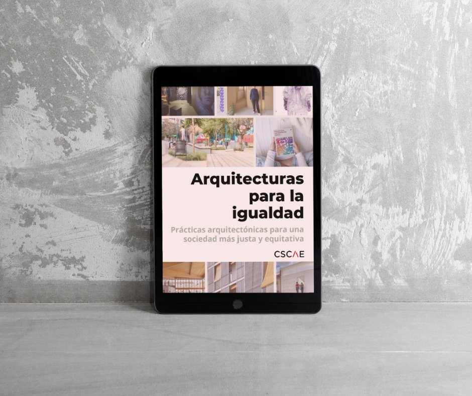 “Arquitecturas para la Igualdad | Prácticas arquitectónicas para una sociedad más justa y equitativa” es el resultado de la campaña #ArquitecturasparalaIgualdad, en la que recopilamos proyectos e iniciativas que impulsan una sociedad más equitativa.

📥 cscae.com/index.php/arqu…