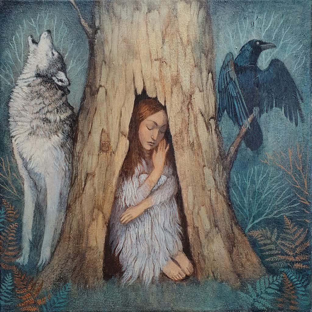 RubyFaesRealm's tweet image. Come out.
Come out of hiding.

Let the wounds in 
your heart heal . .

Use the wisdom of 
the Wolf to find your 
way back to your 
pack and the wisdom 
of the Raven to call 
upon your ancestors 
for guidance.

Art by ~ 
Lucy Campbell 

#WolvesOfOdin 🐾
#AlwaysWatching 🐦‍⬛