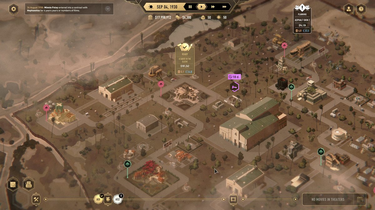 STEAMレビューを書きました。

『Hollywood Animal』
現時点で遊べる第一幕を完走しました。
ハリウッド華やかさと裏側の闇を丸ごと味わわせてくれる映画スタジオ経営ゲーム。
開発は『This Is the Police』シリーズで知られるベラルーシのWeappy Wholesome。その社内レーベル Weappy