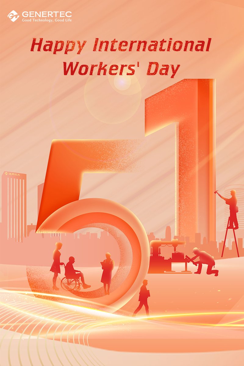Genertec_Global's tweet photo. 💐Happy International Workers' Day! ♥️A heartfelt thank you to all #Genertec employees! Your dedication and contribution drive our progress and help create a better tomorrow for all. 👩👨Genertec's achievements would never be possible without each of you. You're our pride, our power, our greatest treasure!
#InternationalWorkersDay2025 #GenertecPride #BuildingTheFutureTogether