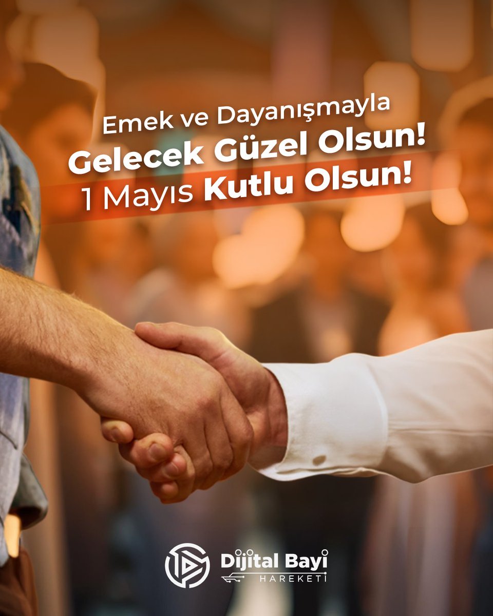 Emek ve dayanışmayla gelecek güzel olsun!
1 Mayıs Kutlu Olsun!

#1Mayıs