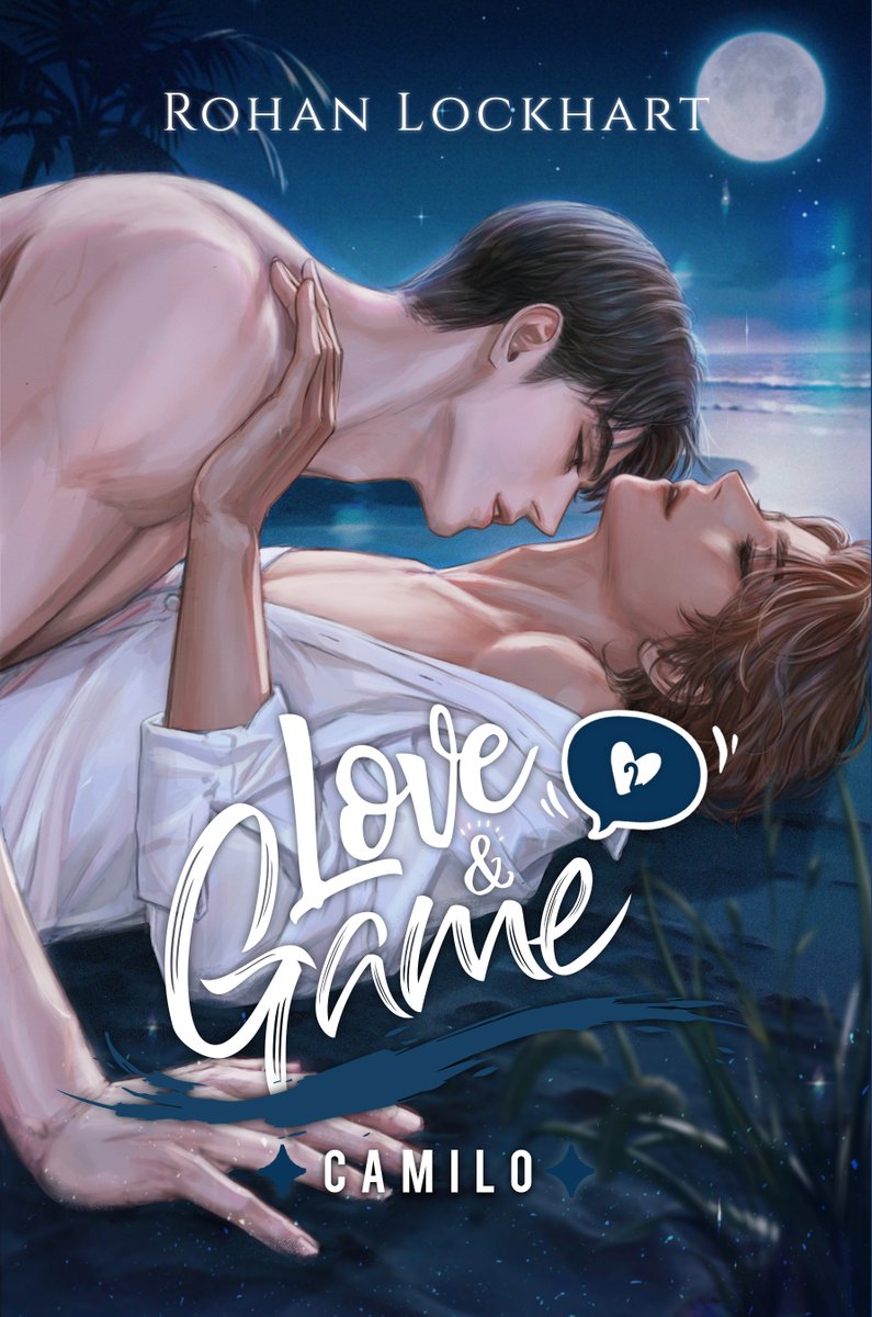 Rohan Lockhart 작가님의 BL소설 <Love &amp; Game #2> 표지 일러스트 작업했습니다!💖
