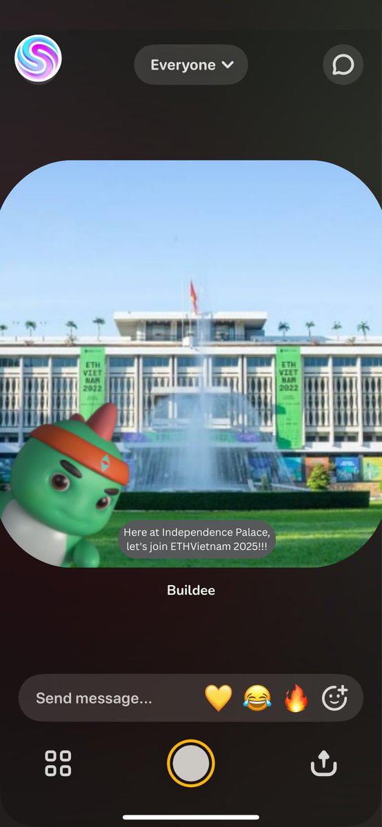 Locket check-in 30/4/1975 vs 24/5/2025 😎

📅 24–25 May, 2025
📍 Independence Palace, HCMC
🌐 Bridging Web2 to Web3 for Real-world Impacts

👉 Get your ticket: bit.ly/EVNattendeeX
👉 Become our partner: bit.ly/EVNpartners

Feeling the BUIDL spirit instead? Join our