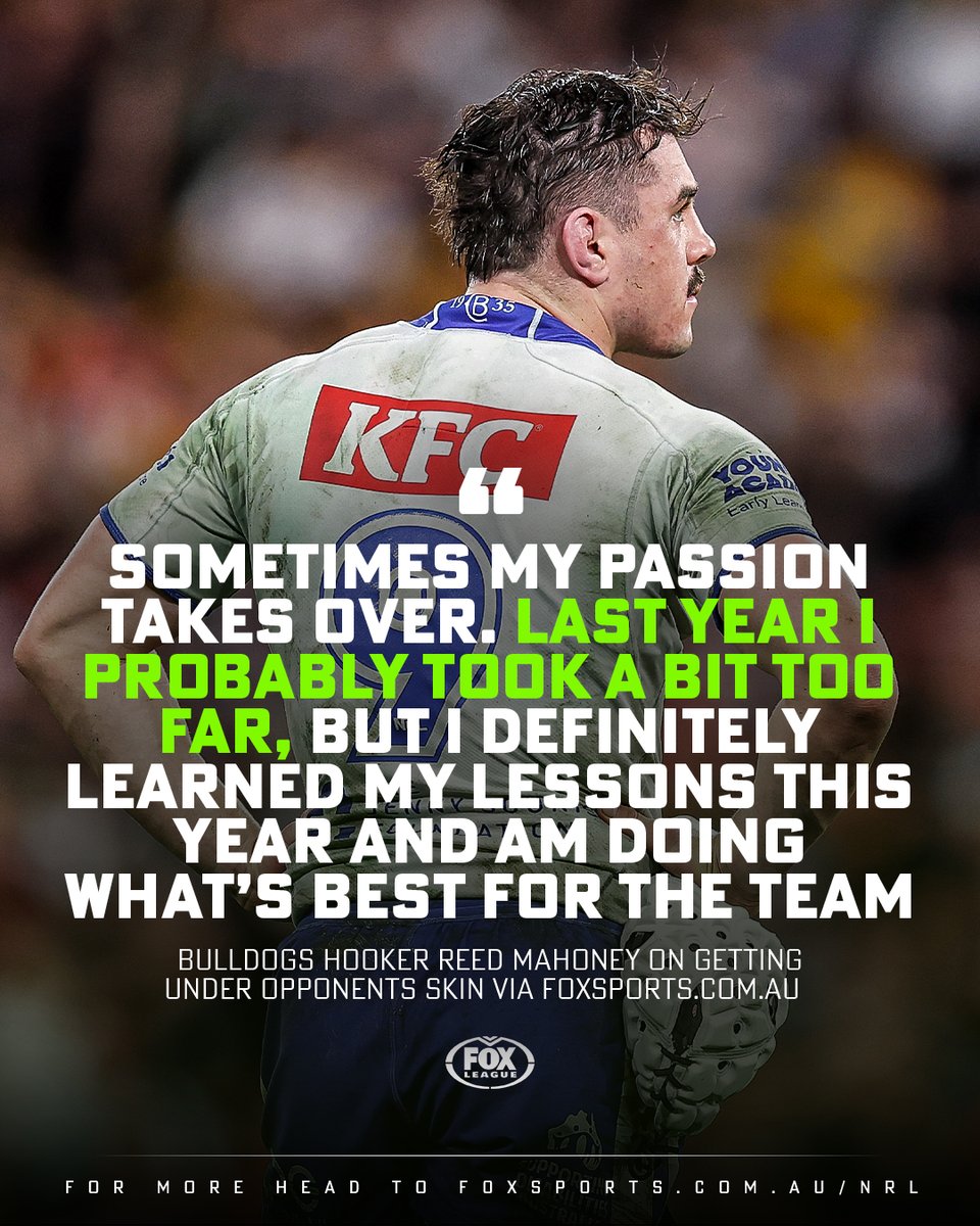 Reed Mahoney has opened up on being one of the most polarising players in the NRL 😮

Extra Time 👉 bit.ly/4iFQNs8