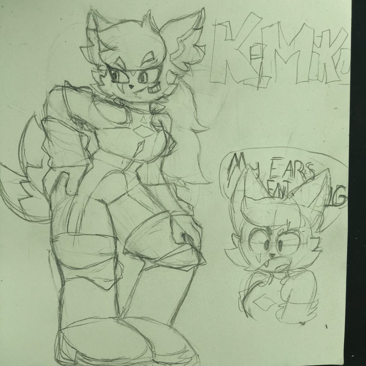 #Kimiko Sketch, the winner of the poll