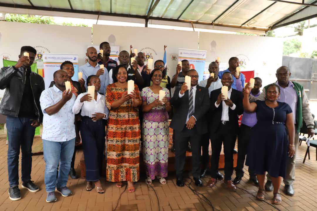 Uganda AIDS Commission (@aidscommission) on Twitter photo The Board Chair of UAC <a href="/DrRuthSenyonyi/">Dr Ruth Senyonyi</a>, the Director of Planning and Strategic Information <a href="/bagambevinnie/">Vincent Bagambe</a>, alongside our other panelists and journalists at the Press briefing held at <a href="/UgandaMediaCent/">Uganda Media Centre</a> raised a candle in preparation for the 2025 annual Candlelight Memorial Day. The Board Chair of UAC <a href="/DrRuthSenyonyi/">Dr Ruth Senyonyi</a>, the Director of Planning and Strategic Information <a href="/bagambevinnie/">Vincent Bagambe</a>, alongside our other panelists and journalists at the Press briefing held at <a href="/UgandaMediaCent/">Uganda Media Centre</a> raised a candle in preparation for the 2025 annual Candlelight Memorial Day.