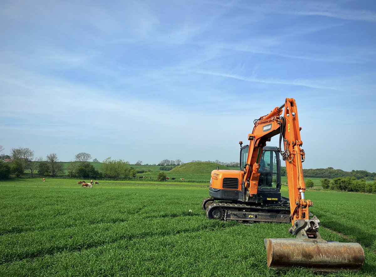 And we’re off! Excavating Skipsea Castle, a prehistoric and early medieval landscape. By the end of May, 114 students will have had their first taste of archaeology in the trenches we open this week. #Archaeology #Yorkshire #Skipsea #Skipsea2025