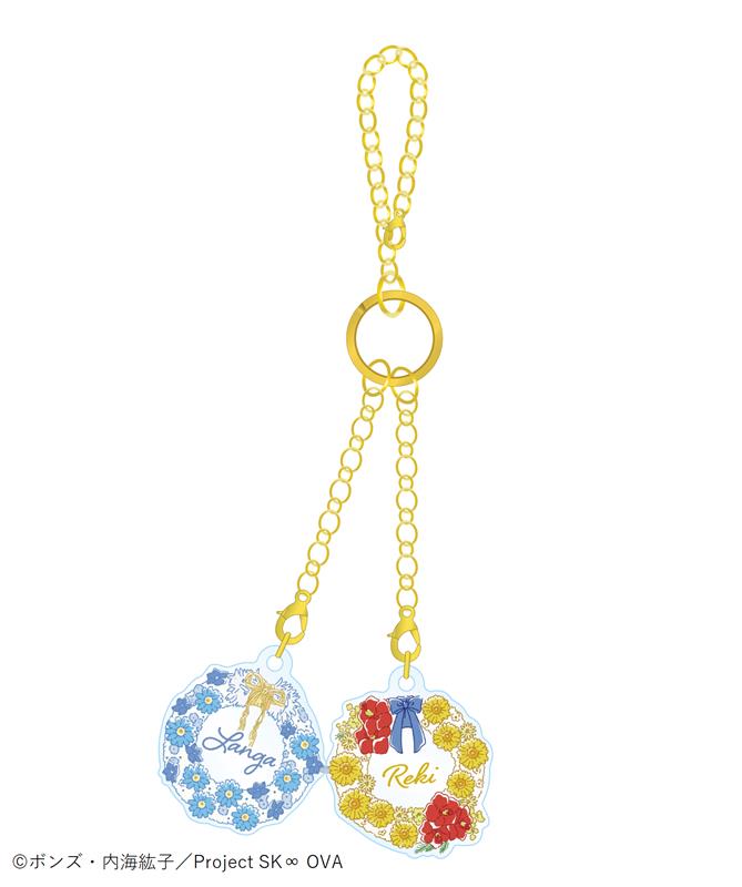 sk8_project's tweet image. ⋰
8/10(日)開催
「SK∞ #エスケーエイト」スペシャルイベント
グッズご紹介✨
⋱
グッズ付きチケットの「バッグチャーム」をご紹介!
暦とランガをイメージしたフラワーリースのアクリルパーツはマグネットでくっついて∞に見える仕様です❁
▼受付はこちら!
r-t.jp/sk8-project
#sk_8