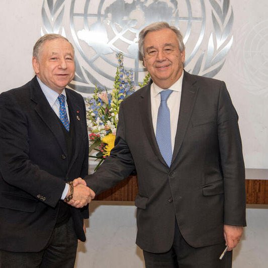 Jean Todt (@jeantodt) on Twitter photo 10 years ago, on April 29, 2015, I was nominated as the <a href="/UN/">United Nations</a>🇺🇳 SG’s Special Envoy for #RoadSafety by Ban Ki-moon. I was reconfirmed in this role by SG <a href="/antonioguterres/">António Guterres</a> in 2017 & 2021.
My role : advocating 🔊 for a world with safer roads for all👉🏼to stop 🛑the 10 years ago, on April 29, 2015, I was nominated as the <a href="/UN/">United Nations</a>🇺🇳 SG’s Special Envoy for #RoadSafety by Ban Ki-moon. I was reconfirmed in this role by SG <a href="/antonioguterres/">António Guterres</a> in 2017 & 2021.
My role : advocating 🔊 for a world with safer roads for all👉🏼to stop 🛑the