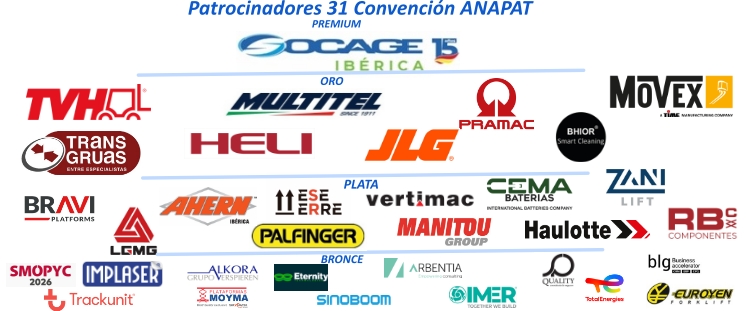 #ANAPAT AGRADECE EL APOYO DE LOS PATROCINADORES CONFIRMADOS DE LA 31 CONVENCIÓN
anapat.es/anapat-present…