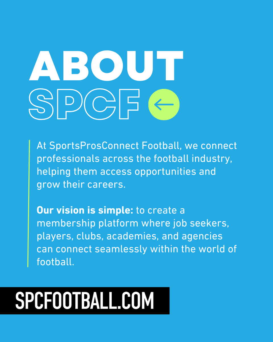 SportsProsConnect Football tweet media