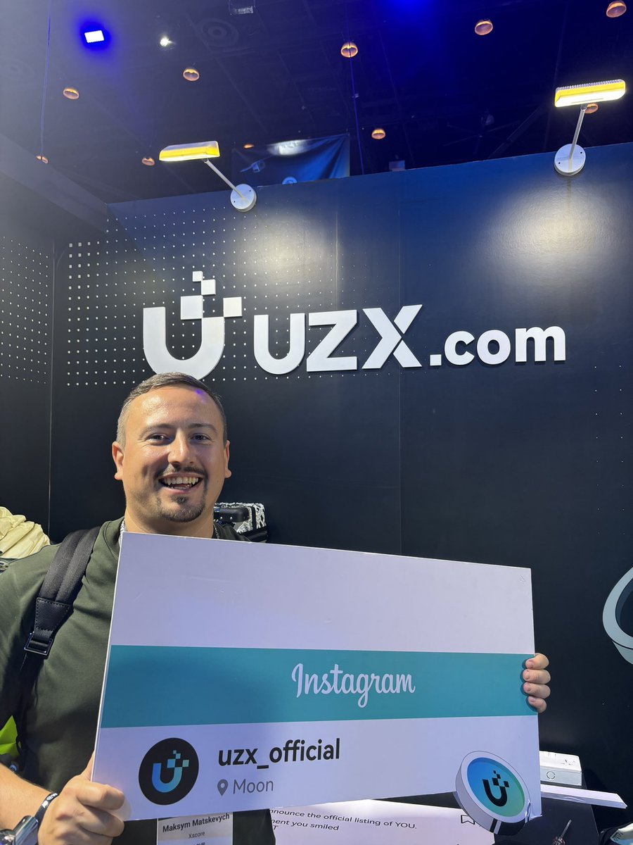 <a href="/UZX_Official/">UZX Official</a> token2049 in Dubai!