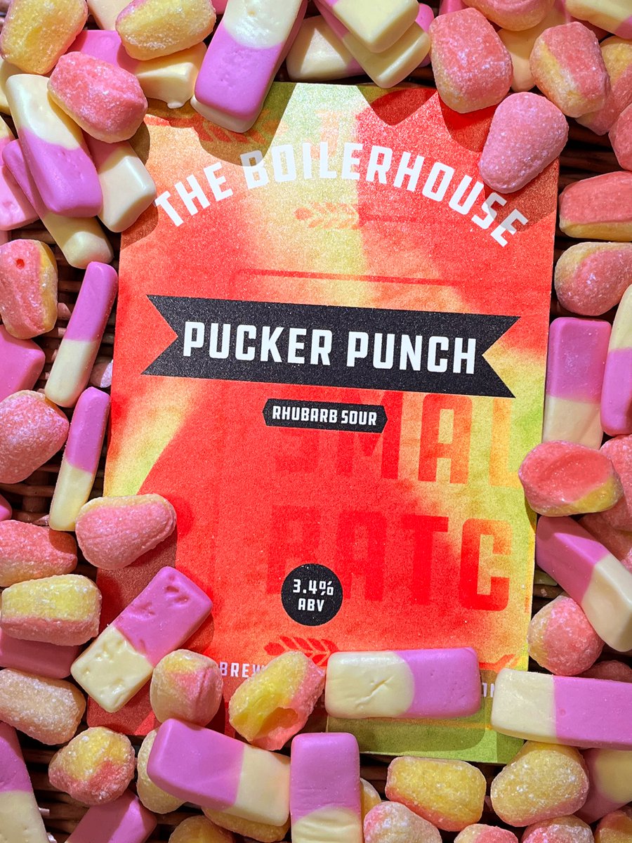 A sour, on cask. Pucker Punch is one you don't want to miss trying. All the flavours of a sour but with a smooth finish 🍬