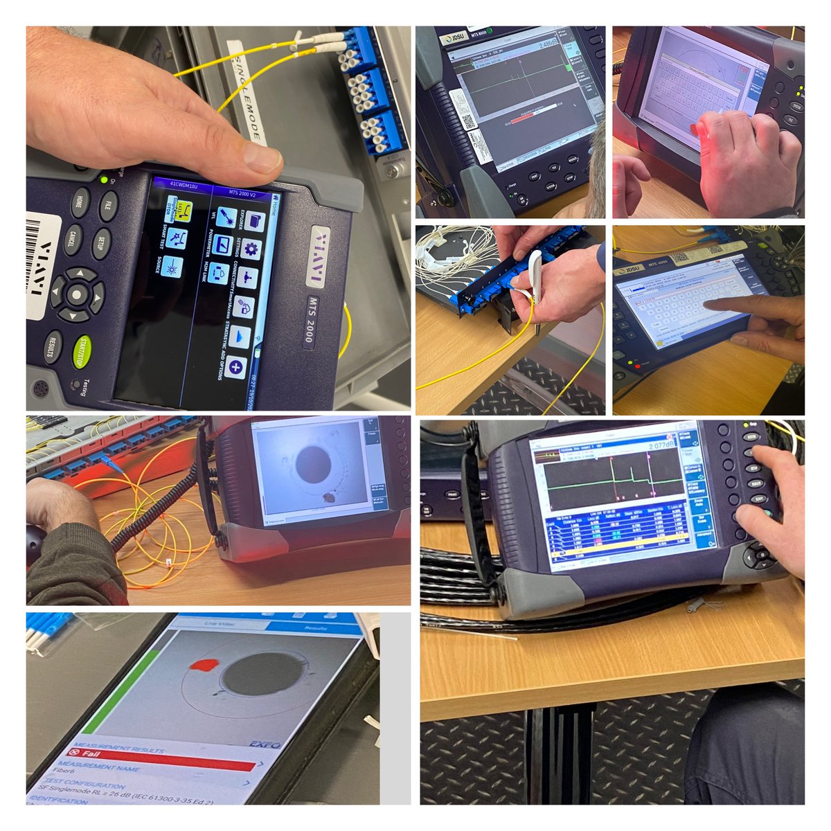 Back in #Ireland for another #CFCE training course, delegates are learning how to fully characterise optical networks, analyse results and then determine what can operate over the links.  Hosted by #ButlerTechnologies the CFCE, along with all @OTTLtd certifications #crossconnect