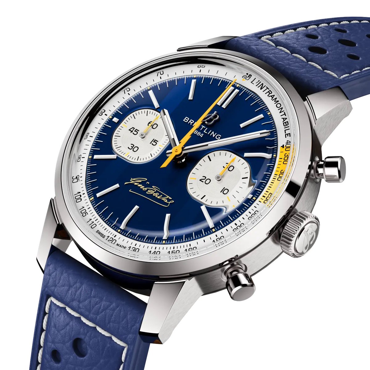 Watchbazar's tweet image. Breitling pays tribute to cycling’s golden era with the 
Top Time Coppi and Top Time Bartali, honouring the iconic Italian racers Fausto Coppi and Gino Bartal
