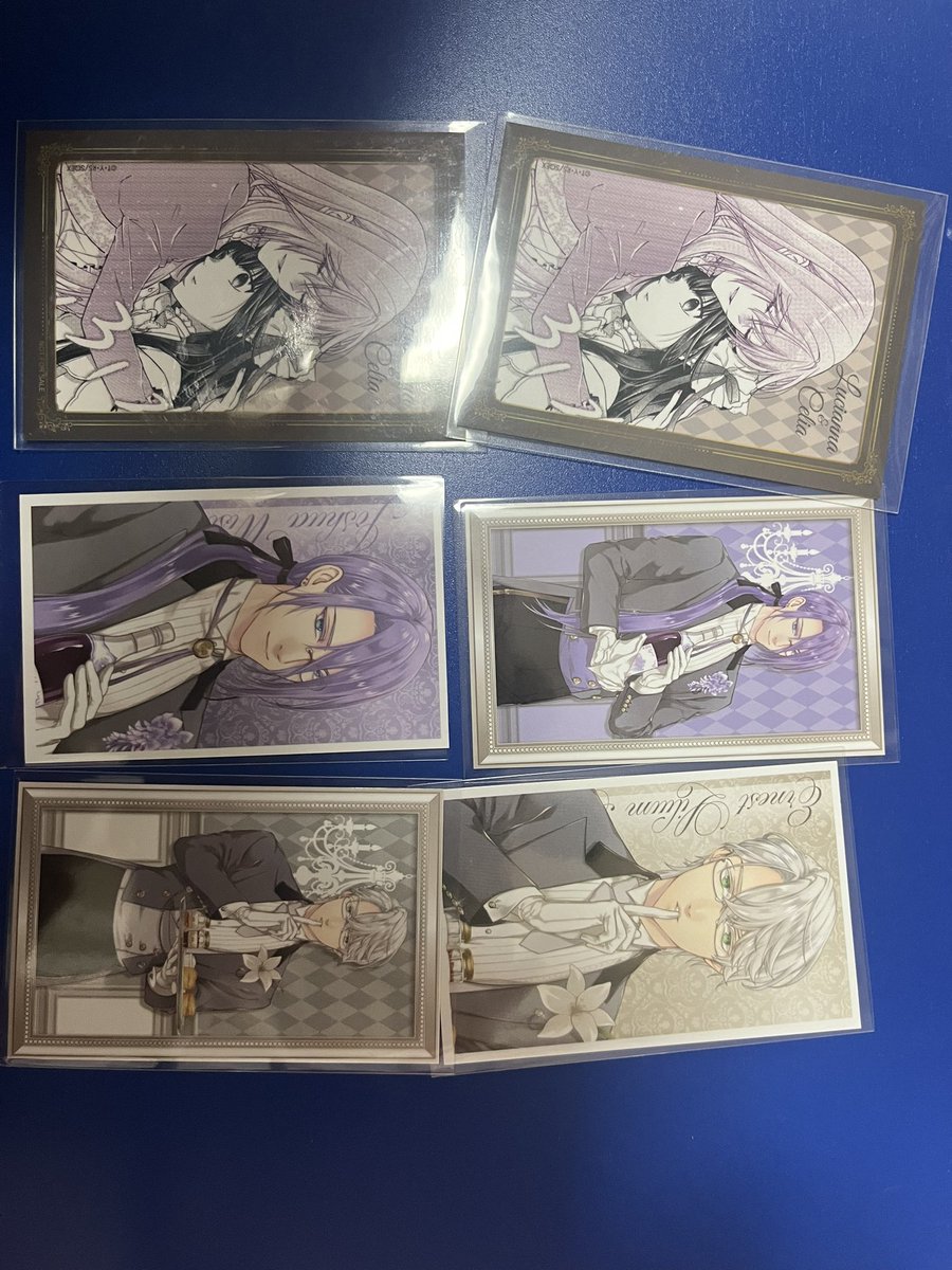 【交換】
悪役令嬢は溺愛ルートに入りました！？Collaboration Cafe 溺愛ルートカフェ 

譲)画像参照

求)サフィア

缶バッジは等身
フォトカは引き>アップ優先
購入特典は異種も可能

郵送または5/6池袋手渡し可能