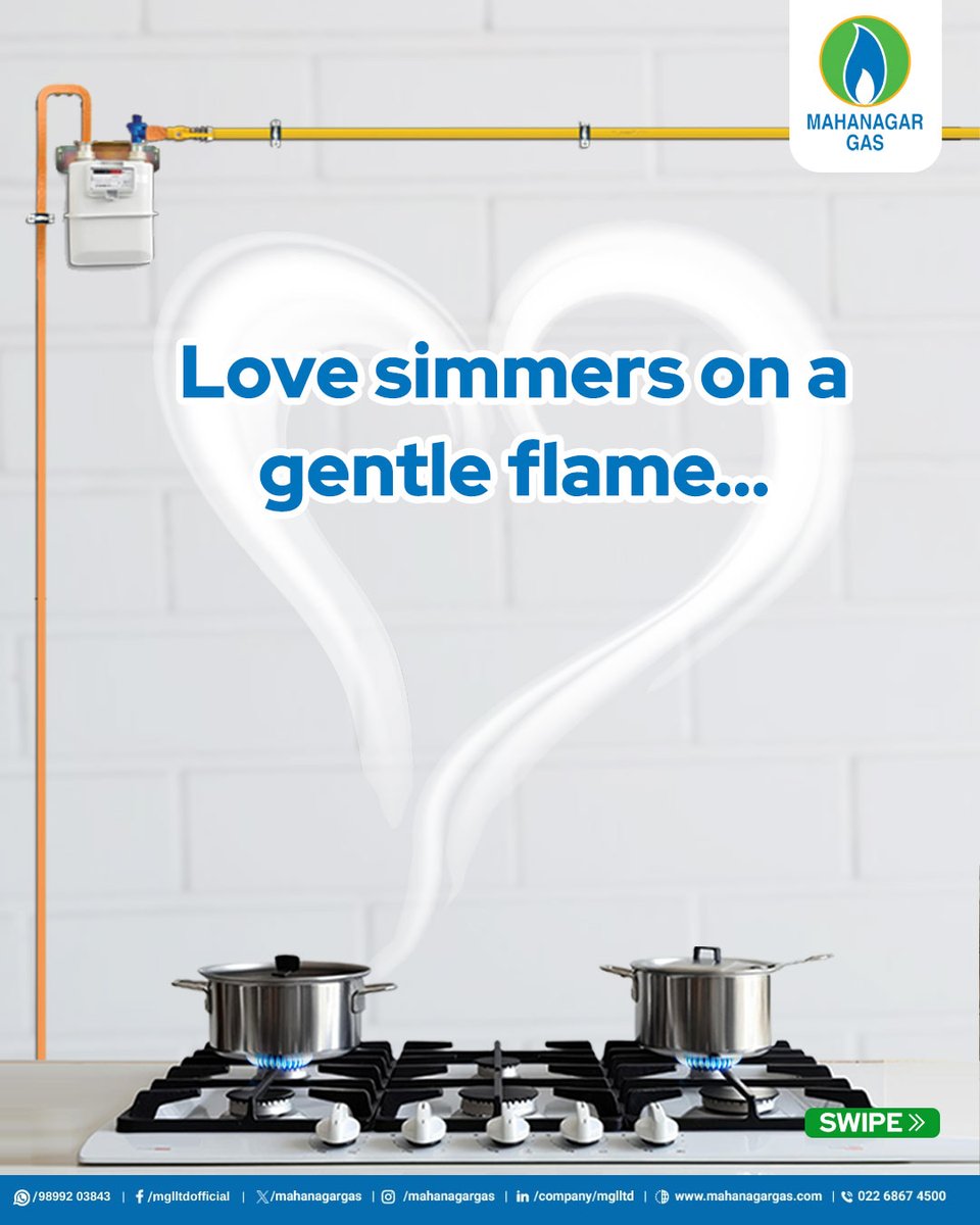 mahanagargas's tweet image. From stovetop to table, every moment counts… Let love simmer on a safe, clean flame and serve up memories that last a lifetime. 📷📷Wholesome meals. Heartfelt conversations.
Powered by PNG! #CookWithMGL