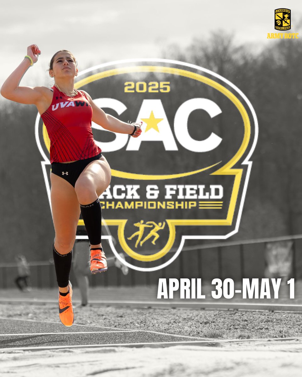 UVA Wise Athletics (@uvawisecavs) on Twitter photo It's the SAC Championships for UVA Wise Men's and Women's Track and Field!
April 30-May 1, the Cavs are on the LR campus in Hickory, NC competing in the 2025 <a href="/SAC_Athletics/">South Atlantic Conference</a> Outdoor Championships. The events begin at 10:30AM today and 11AM tomorrow.
📈📺 linktr.ee/uvawisecavs It's the SAC Championships for UVA Wise Men's and Women's Track and Field!
April 30-May 1, the Cavs are on the LR campus in Hickory, NC competing in the 2025 <a href="/SAC_Athletics/">South Atlantic Conference</a> Outdoor Championships. The events begin at 10:30AM today and 11AM tomorrow.
📈📺 linktr.ee/uvawisecavs