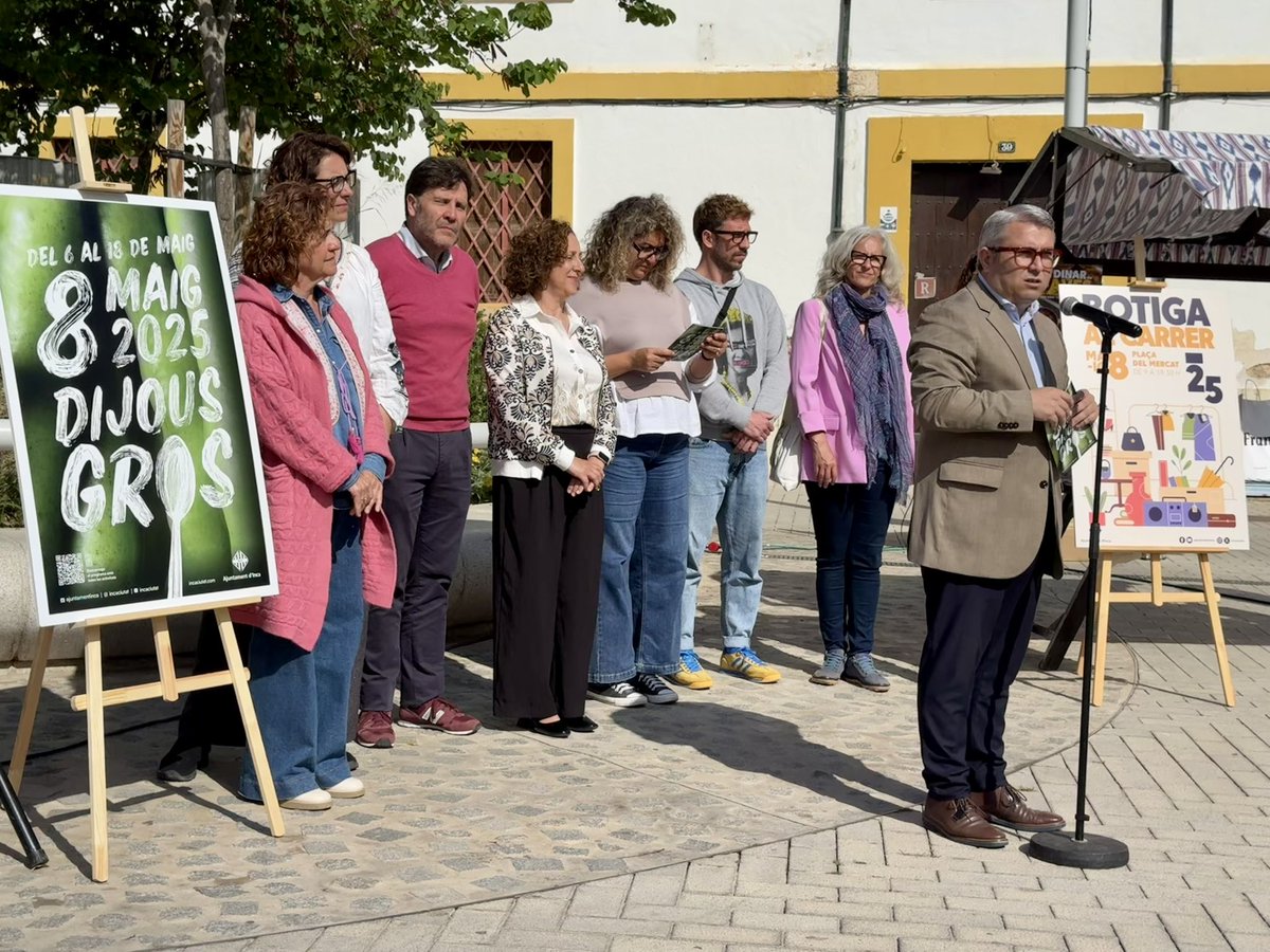 Virgilio Moreno (@virgilio_moreno) on Twitter photo Presentam el Dijous Gros que celebrarem a <a href="/incaciutat/">Ajuntament d’Inca</a> el pròxim 8 de maig. Hem preparat un dia ple d'actes de tot tipus per mantenir viva la tradició d'aquesta festa i continuar impulsant el comerç, la restauració i la cultura popular a la nostra ciutat. incaciutat.com/esdeveniment/d… Presentam el Dijous Gros que celebrarem a <a href="/incaciutat/">Ajuntament d’Inca</a> el pròxim 8 de maig. Hem preparat un dia ple d'actes de tot tipus per mantenir viva la tradició d'aquesta festa i continuar impulsant el comerç, la restauració i la cultura popular a la nostra ciutat. incaciutat.com/esdeveniment/d…