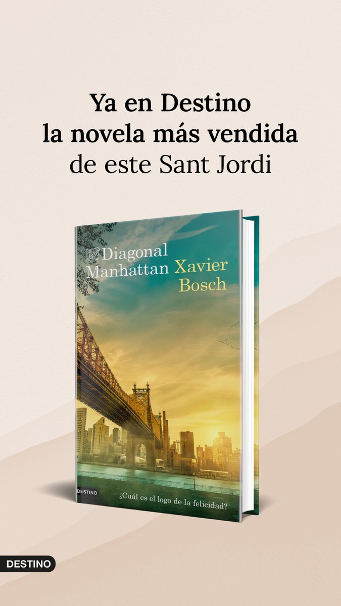 Ediciones Destino (@eddestino) on Twitter photo 📢¡Reeditamos!
📚 La segunda edición de #DiagonalManhattan de ✍️
<a href="/xavierbosch/">Xavier Bosch</a> ya está en marcha‼️
Descubre la novela más vendida de este Sant Jordi🌹
▶️ planetadelibros.com/libro-diagonal… 📢¡Reeditamos!
📚 La segunda edición de #DiagonalManhattan de ✍️
<a href="/xavierbosch/">Xavier Bosch</a> ya está en marcha‼️
Descubre la novela más vendida de este Sant Jordi🌹
▶️ planetadelibros.com/libro-diagonal…