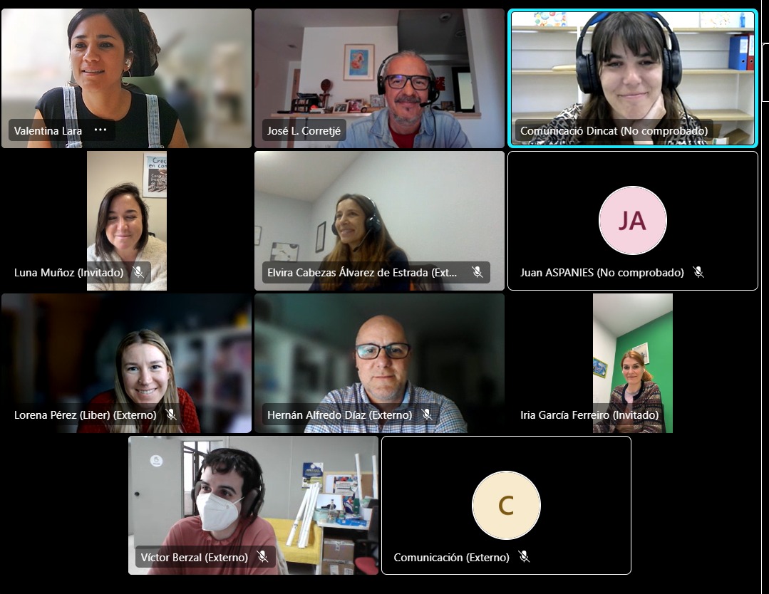 🙋‍♀️ Hoy seguimos aprendiendo en la Red de Comunicación de Plena inclusión.

📱 Una vez al mes, periodistas de nuestras federaciones nos juntamos para compartir ideas y mejorar estrategias y enfoques en redes sociales.

💡 ¡Siempre aprendiendo para comunicar mejor!
#PlenaInclusión