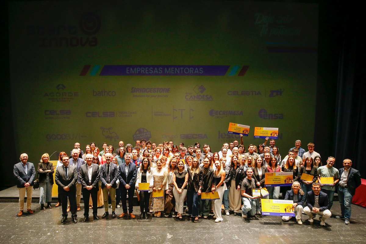 CISE (@emprendecise) on Twitter photo 🎓 12 ediciones impulsando el emprendimiento joven en #Cantabria.
Ayer se celebró la gala final de #STARTinnova, iniciativa de <a href="/diariomontanes/">diariomontanes</a> con apoyo de <a href="/cantabriaes/">Gobierno Cantabria</a> con la que <a href="/emprendecise/">CISE</a> colabora desde el inicio 🚀
¡Enhorabuena a todos los equipos! 👏
#TalentoJoven #Innova 🎓 12 ediciones impulsando el emprendimiento joven en #Cantabria.
Ayer se celebró la gala final de #STARTinnova, iniciativa de <a href="/diariomontanes/">diariomontanes</a> con apoyo de <a href="/cantabriaes/">Gobierno Cantabria</a> con la que <a href="/emprendecise/">CISE</a> colabora desde el inicio 🚀
¡Enhorabuena a todos los equipos! 👏
#TalentoJoven #Innova