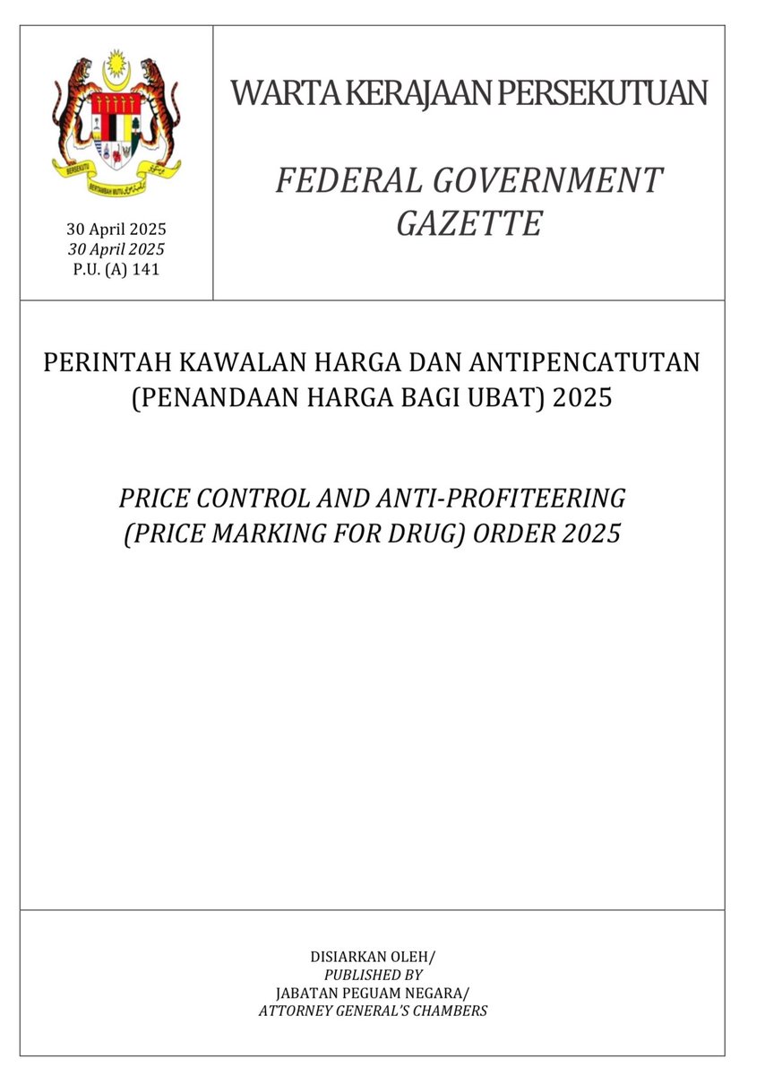 Orang mintak review oncall rate and consultation fees GP. Tapi ini yg duluan dibuat. Yg lain “akan finalise” and “in final stages” and “coming soon”

Huge 🖕 from <a href="/KKMPutrajaya/">KKMalaysia🇲🇾🩺❤️</a> to us. Thank you for repaying our faith in you <a href="/DrDzul/">Dzulkefly Ahmad</a>.