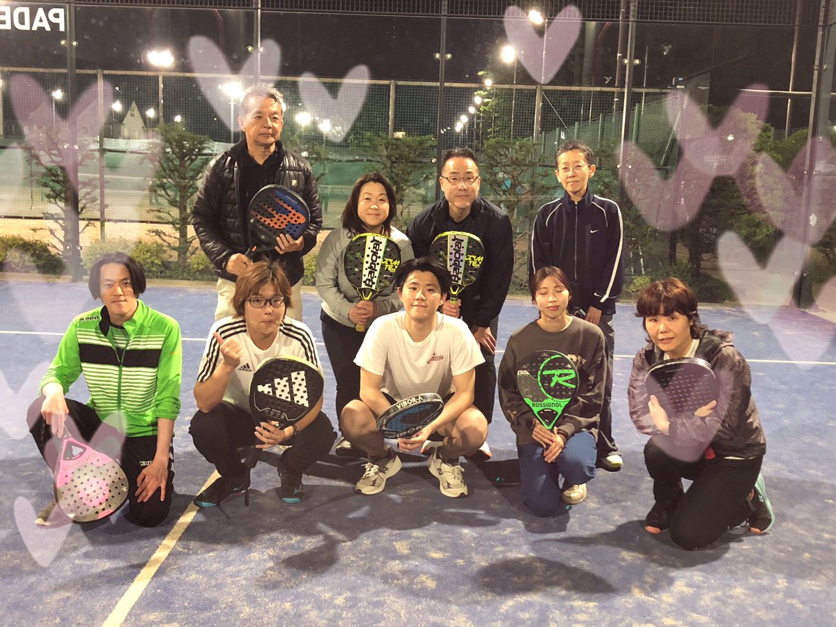 🌙みんパデ開催✨
未経験/初級者限定イベント
🤩パデル未経験者の方でもコーチによるレッスンがあるので安心して参加いただける人気イベントです👍✨
😊皆さまご参加いただきありがとうございます❣️