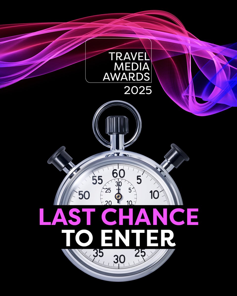 Just over 2 weeks left to enter the #TravelMediaAwards 2025! 🏆

Does your work belong here? 👇
  🔹 Breaking Travel News of the Year
  🔹 Accessible Travel Writer of the Year

Find the rest of the categories and enter here: travelmediaawards.com/travelmediaawa…

#TMAs25 #TravelJournalism