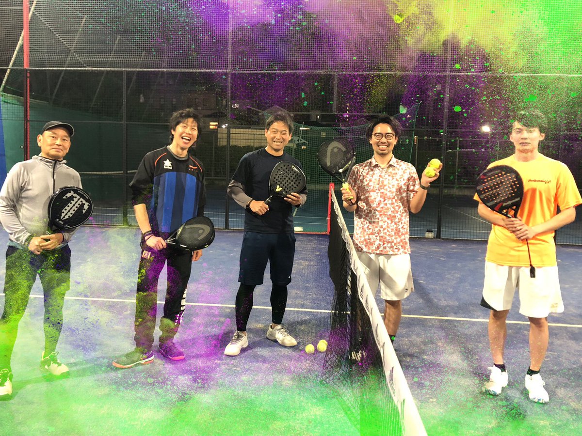 ✨🕺スクール生限定個パデル🕺✨
🤩スクール生同士のコミュニティ作りに最適ですっ👍✨今夜も集まったメンバーでゲームを楽しんでいただいていますっ💪🔥

😊皆さまご参加いただきありがとうございます❣️