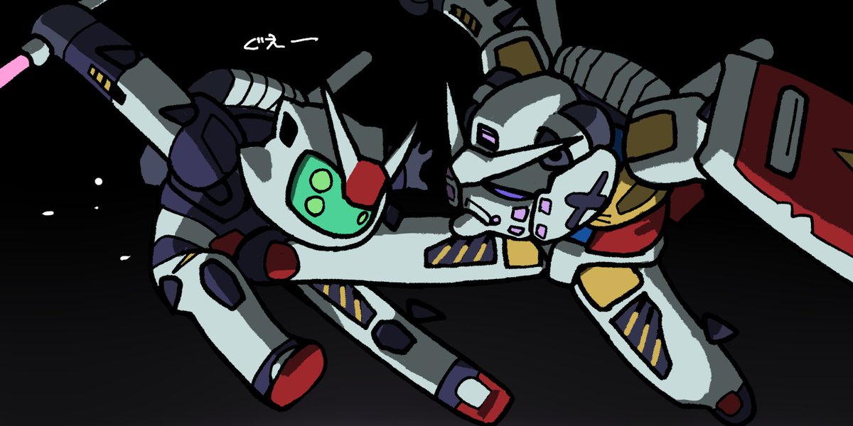 マチュとガンダムと今期アニメとV #今月描いた絵を晒そう 