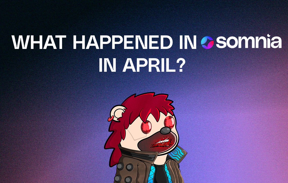 OGSomniac's tweet image. INTERN TELLS: WHAT HAPPENED IN SOMNIA IN APRIL? ⚡️

🔹 New Partners: ForU AI, Lootmogul, Standard, Otomato, Salt, Coin98, QSTN, Rubyscore. Growth spurt 💥
🔹 New Games joined: @MasksOfTheVoid, @nkdemons, @DarkTableCCG, @MulletCopGame! 
🔹 @quillsadventure Cooked: Adventure 2.0,…