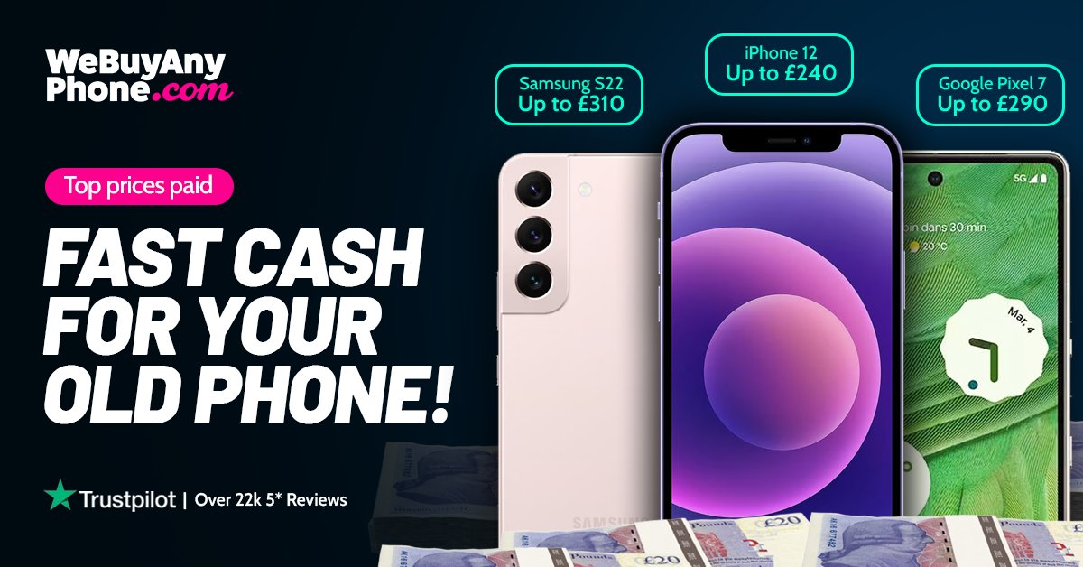 We Buy Any Phone UK tweet media