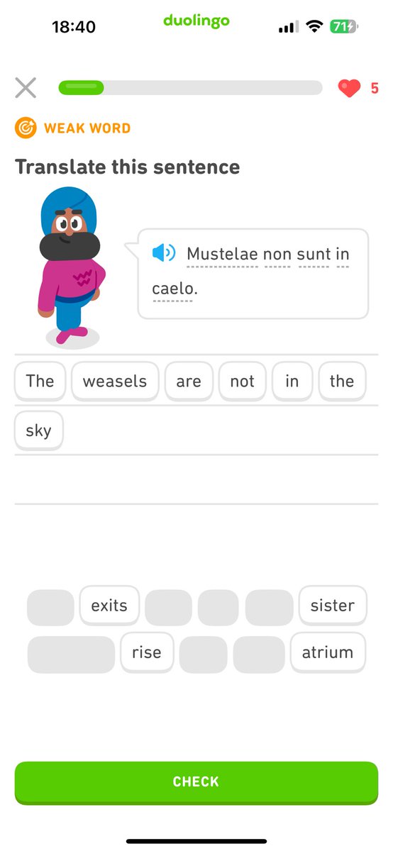 Well, where are they then?