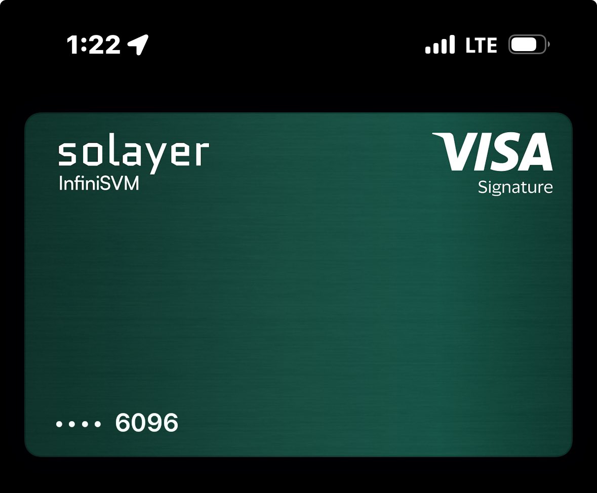 PigaIvan's tweet image. @solayer_labs The card really works)