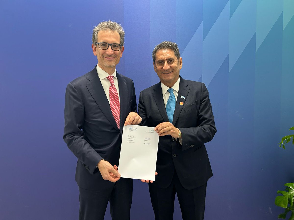 We’ve renewed our partnership with <a href="/IRENA/">IRENA</a> to accelerate the energy transition.💡🌍
Together, we’ll boost renewables, energy access, and grid integration.

We are proud to provide our expertise for a clean energy future.

#EnergyTransition
