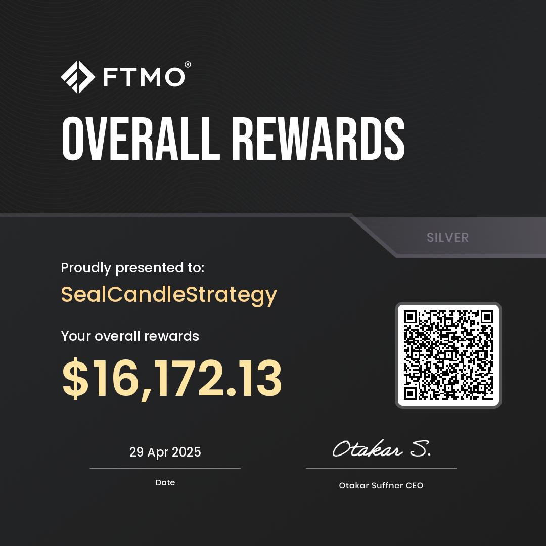 Made $16,000 in just 1.5 months 3 payouts from FTMO 

A $200K funded account can easily generate $10K/month if you're consistent.

The challenge costs ~$1,000, and it’s refunded once you’re funded.

Prop firms can truly change your life. Stay focused, keep low risk. Don’t give up