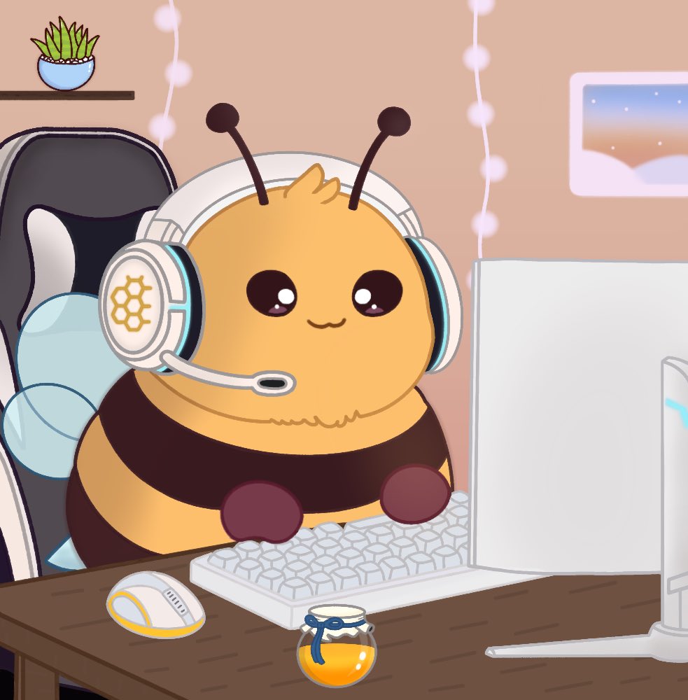 Madyyli_'s tweet photo. I drew this for my streaming bestie sinelibineli ✨
My first finished piece using Procreate - still learning, but I believe in growth!
Hope you like it, bee-bee! 🐝🥹💛✏️
#procreate #procreateart #artgrowth #digitalart #commission #drawing #drawingart #gamerbee #bee https://t.co/pI0c0m55Vz