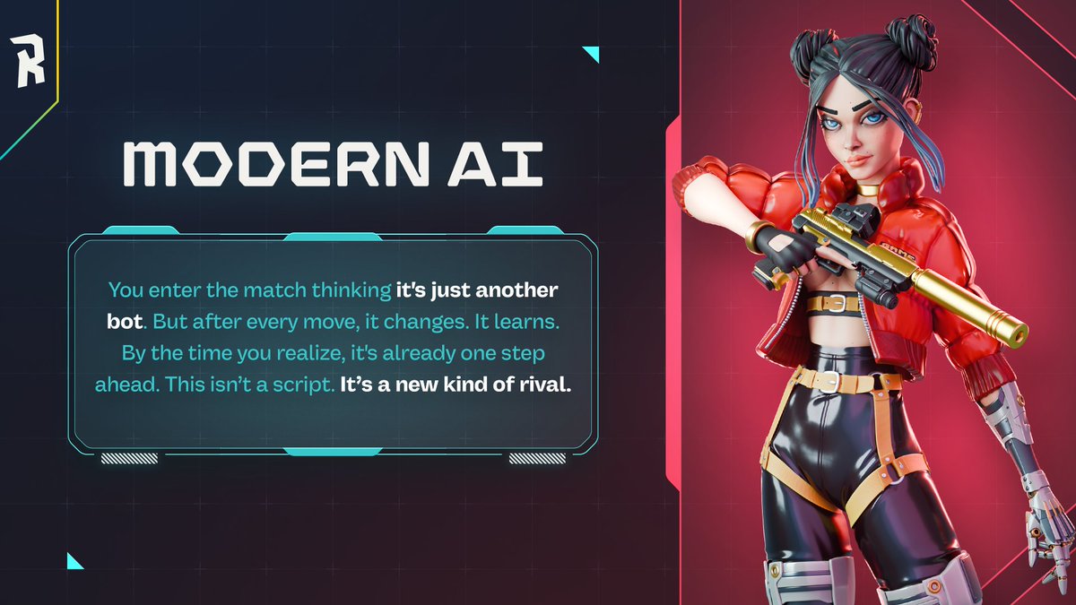 Forget NPCs with 3 lines of dialogue.
🧠 Modern AI learns how you play.
🎮 Adapts. Evolves. Reacts.
🤝 Soon, it could be your teammate.
🔥 Or your fiercest rival.