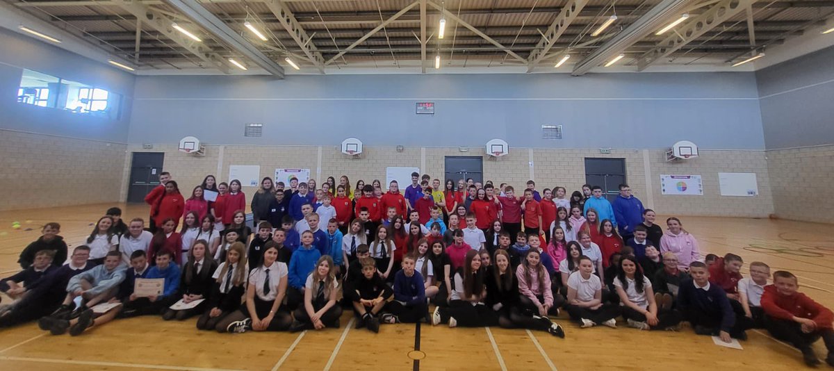 Primary 7 Team Building Event ⭐️ 

What a successful morning for our future pupils. You all did incredibly well working as part of a team to complete the different challenges 🧠. 

We hope you all had a wonderful morning! 

<a href="/CalderheadHS/">Calderhead HS</a>